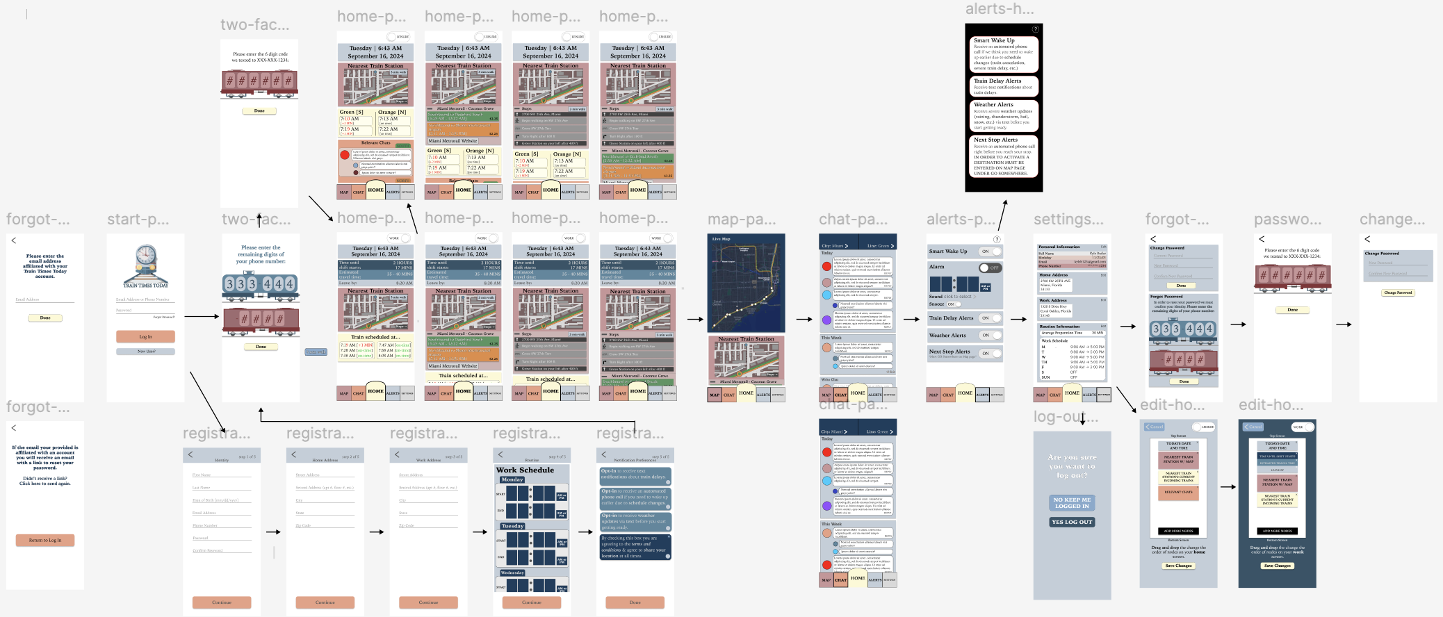 Train Times Today App Preview